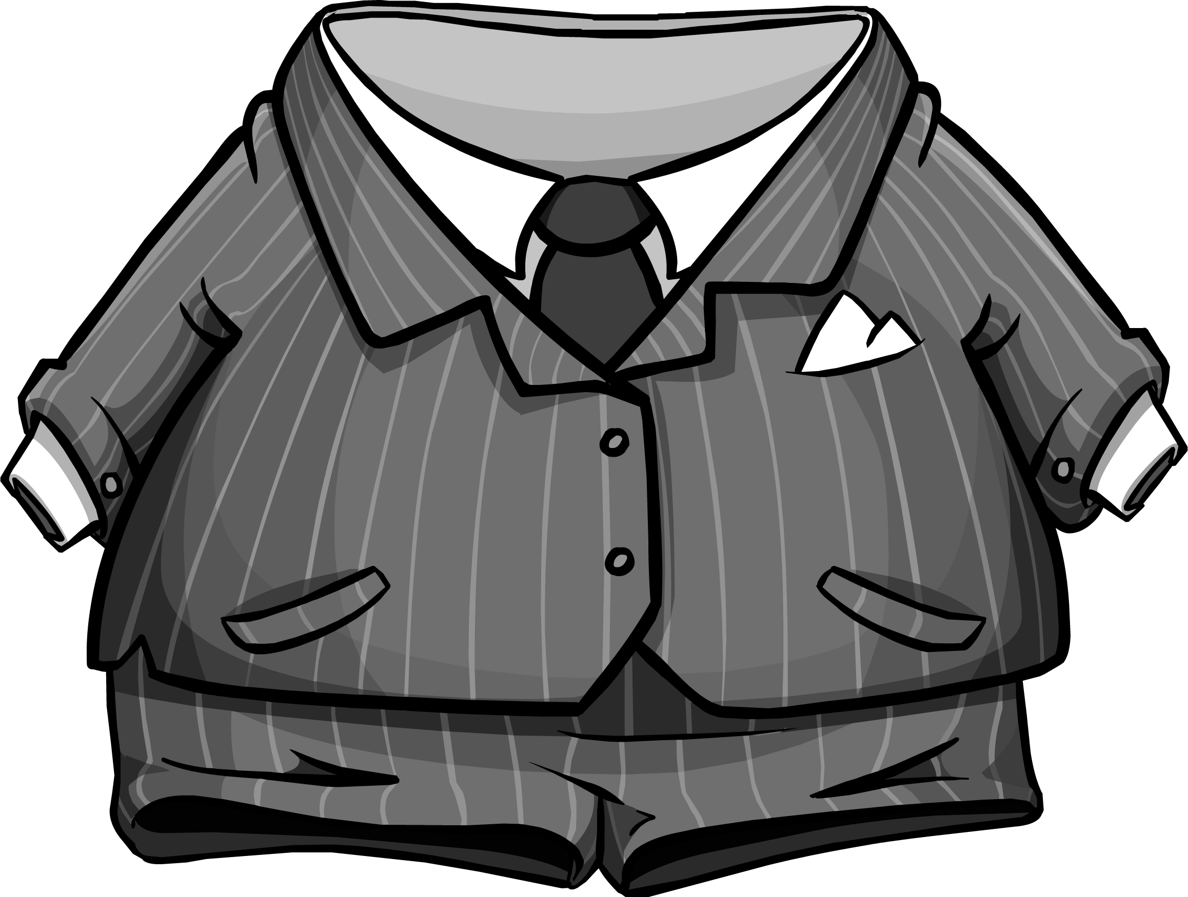 Image Grey Pinstripe Suit.png Club Penguin Wiki Fandom powered by