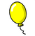 588px-Yellow Balloon Pin