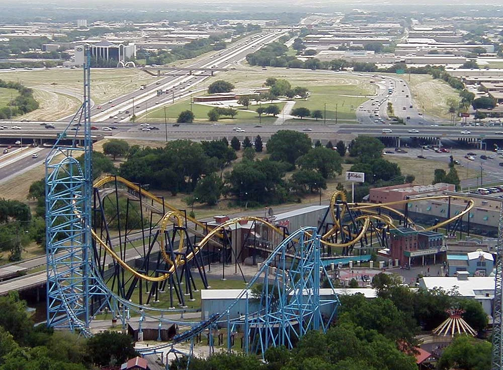 Mr. Freeze Reverse Blast (Six Flags Over Texas) Roller Coaster Wiki
