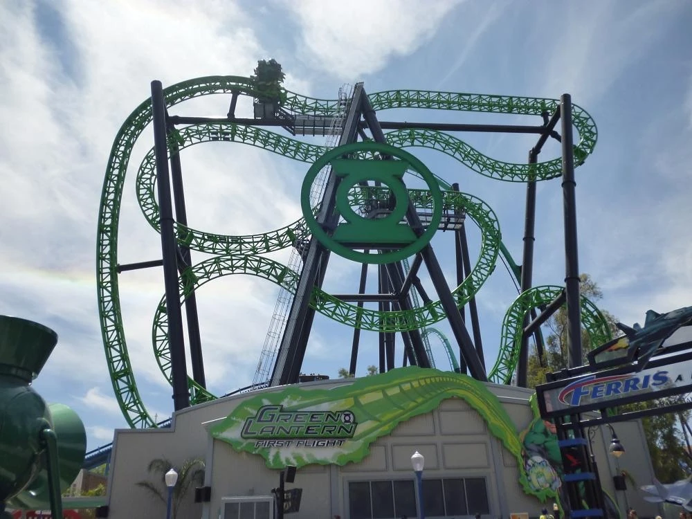 Green Lantern First Flight Roller Coaster Wiki FANDOM powered by Wikia