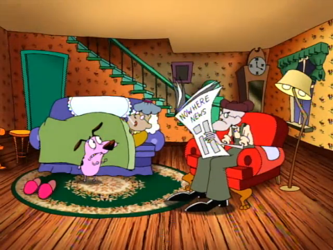 Courage The Cowardly Dog Living Room Courage The Cowardly Dog Living Room
