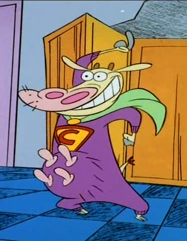 Image result for Cow & Chicken Super Cow