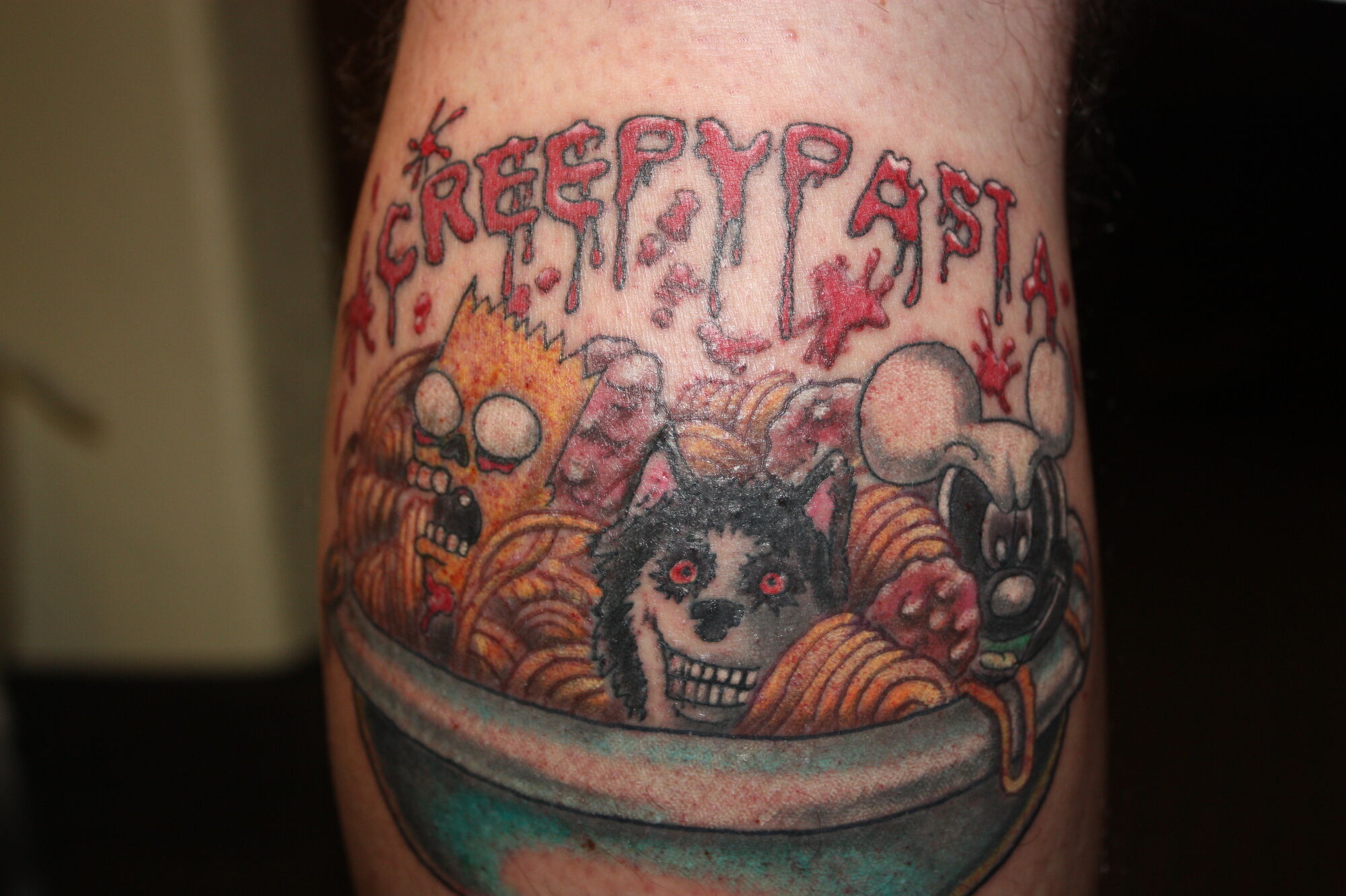 User blogHumboldtLycanthrope/Behold My Creepypasta Tattoo