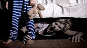 Under the bed