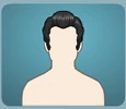 Disco hairstyle