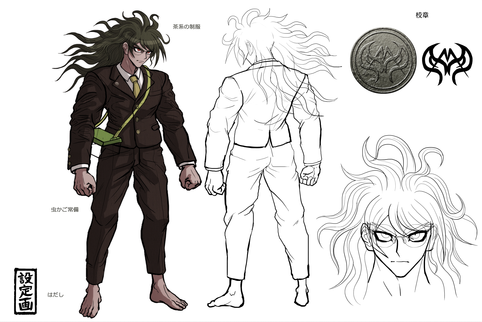 Image - NDRV3 Art Gallery Gonta Gokuhara.png | Danganronpa Wiki