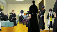 Soifon in Ichigo's room