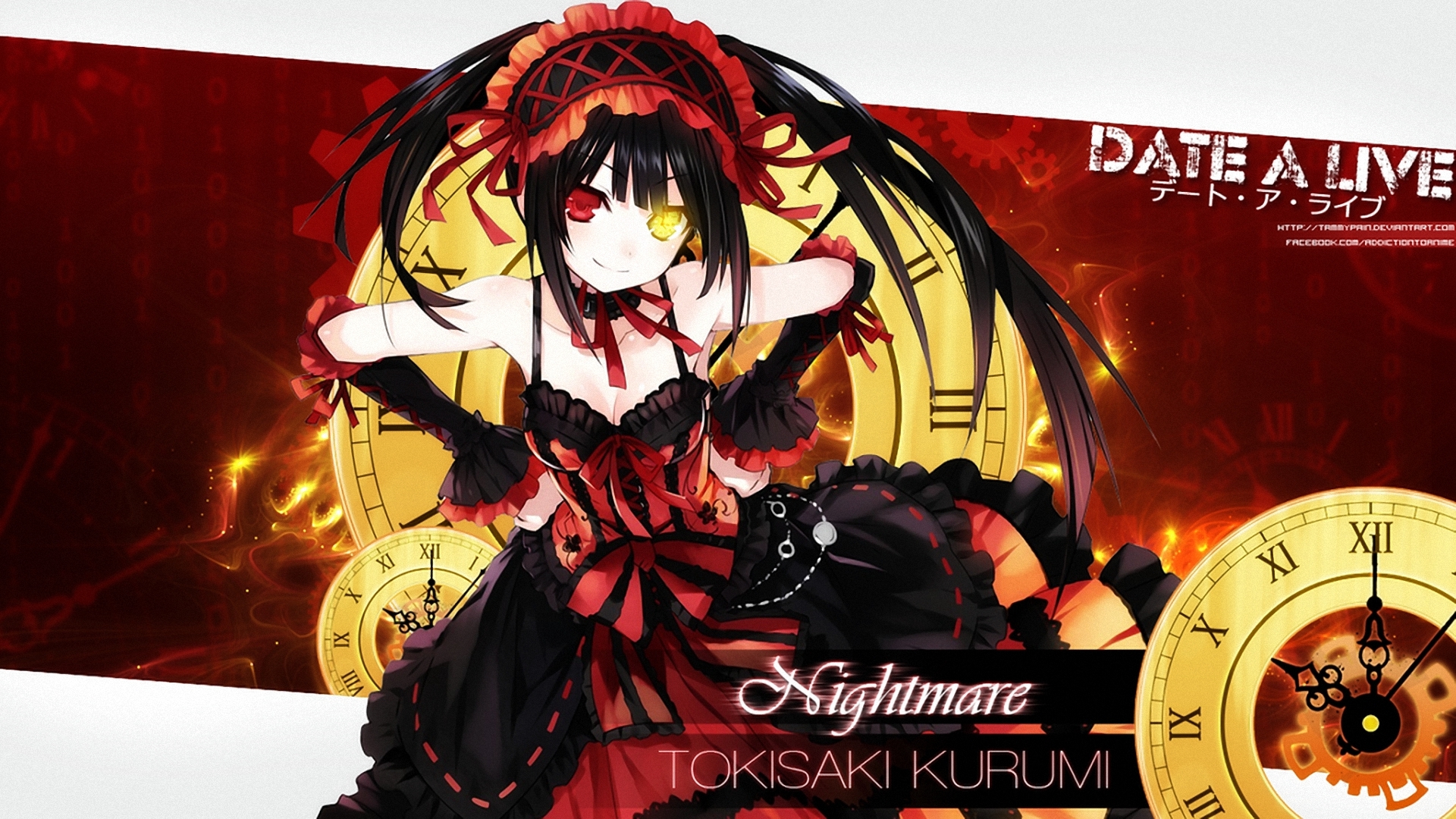 Image - Kurumi Tokisaki wallpaper.jpg | Date A Live Wiki | FANDOM