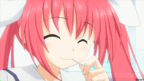 Resultado de imagem para kotori itsuka gif