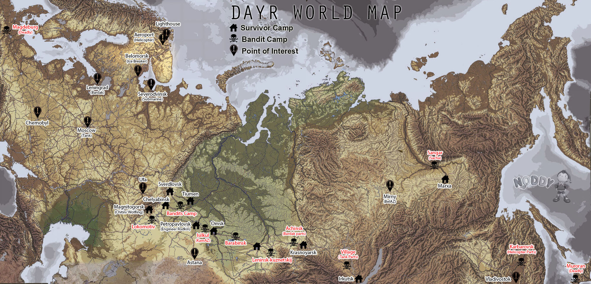World Map | DayR Wikia | FANDOM powered by Wikia
