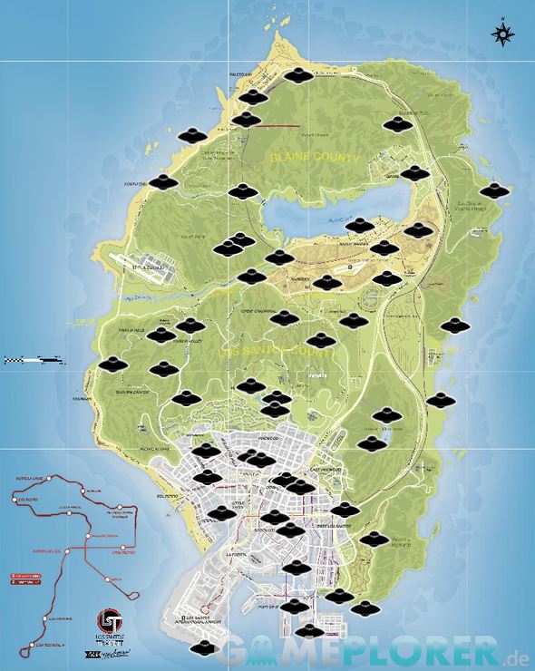 Gta Leonora Johnson Letter Locations Map Gta Leonora Johnson Letter Locations Map