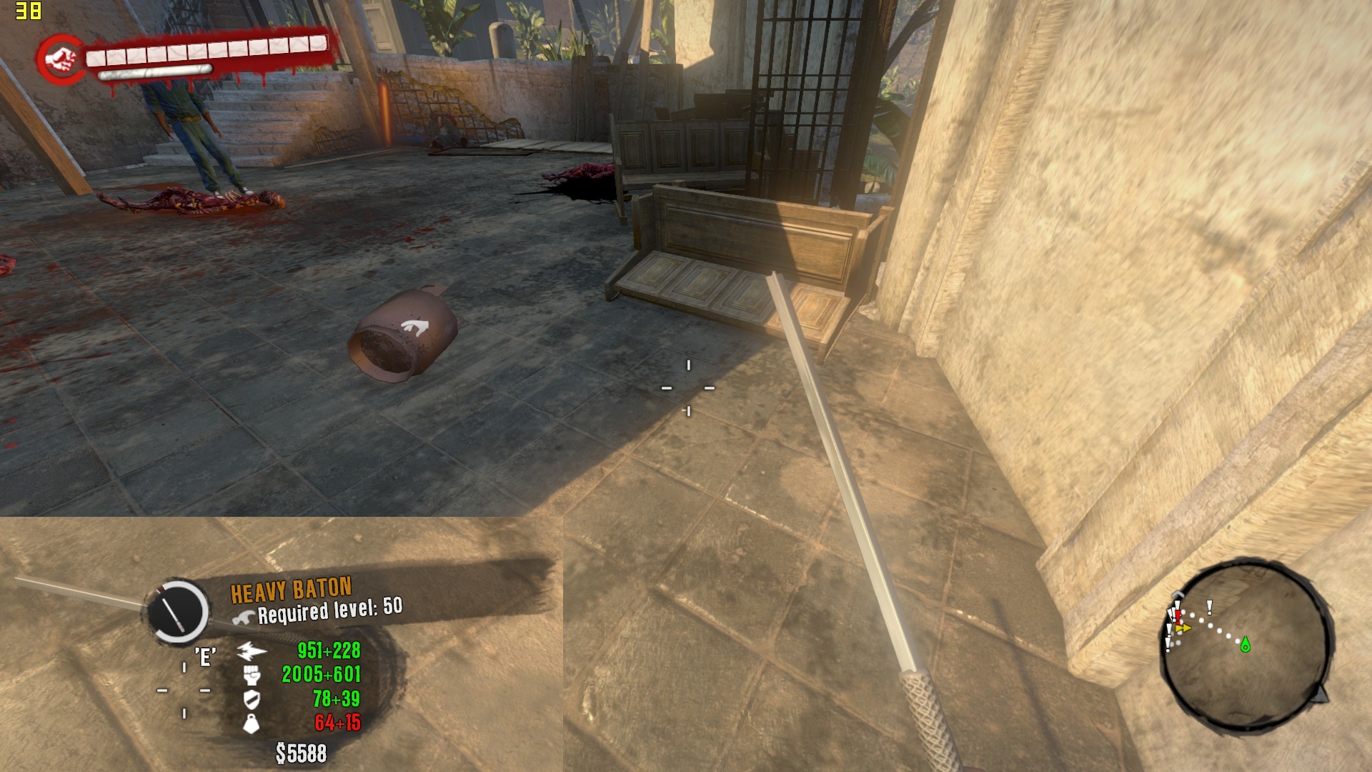 Dead Island Riptide Heavy Baton Dead Island Riptide Heavy Baton