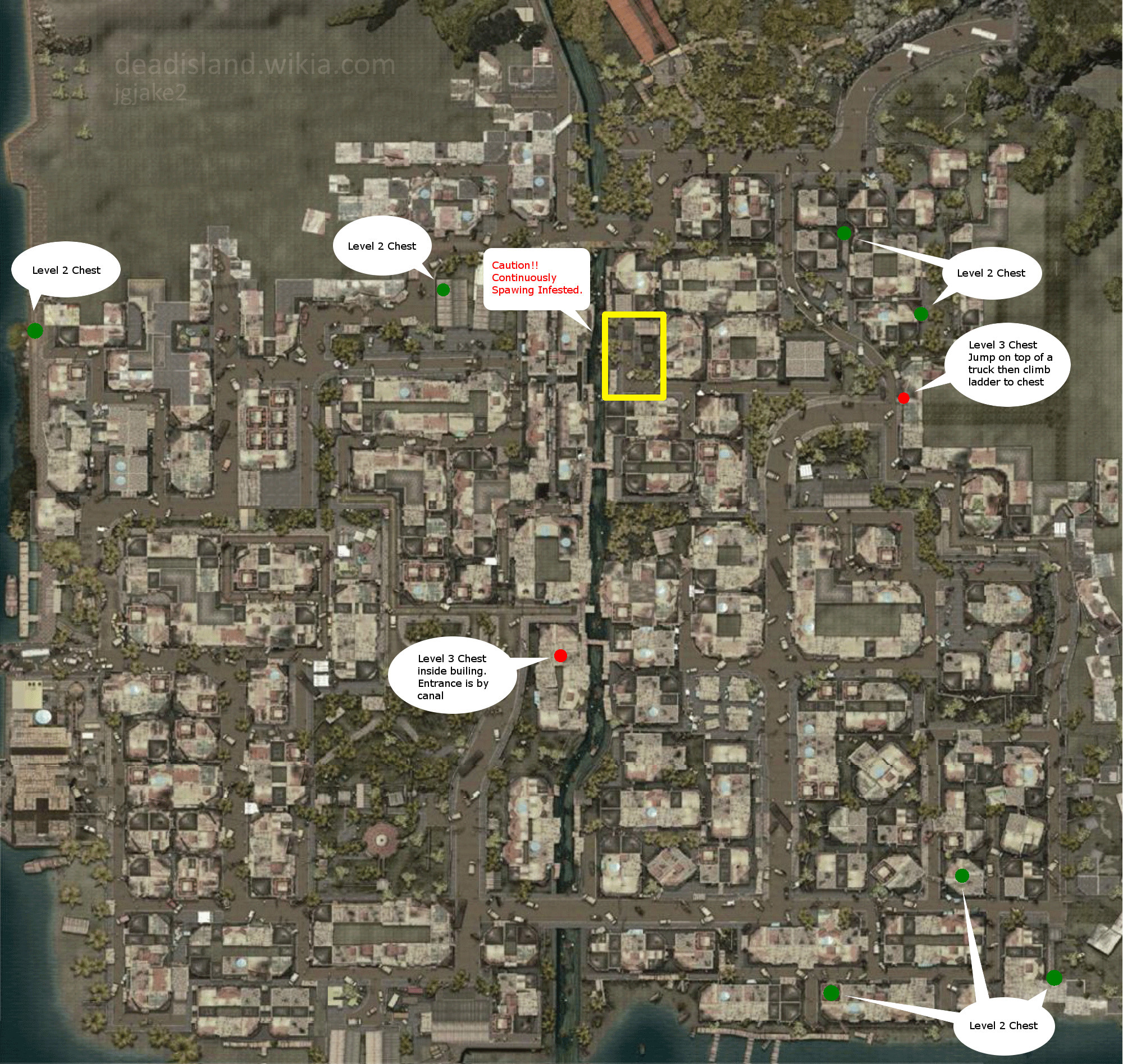 dead island act 2 map