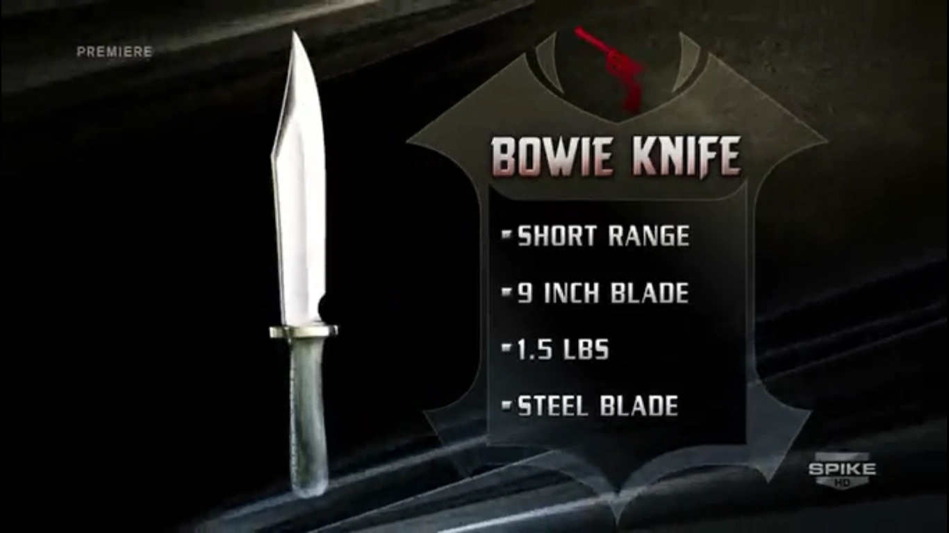 Bowie Knife Deadliest Warrior Wiki FANDOM powered by Wikia