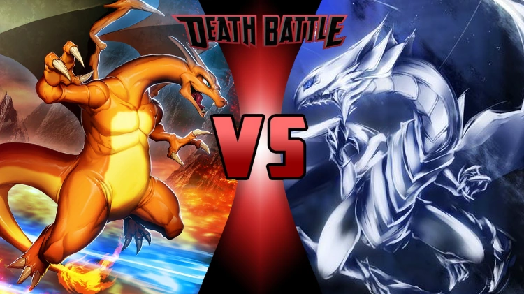 Blue Eyes White Dragon Vs Charizard