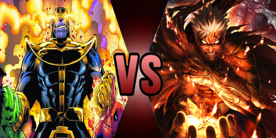 Thanos Marvel 616 Vs Asura Asura S Wrath Spacebattles Forums