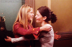 File:Rachel and Monica hug.gif