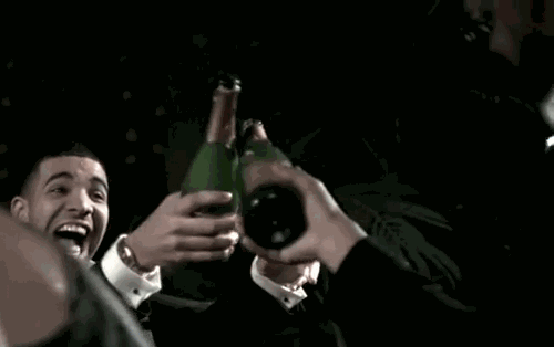Image result wey dey for popping champagne gif