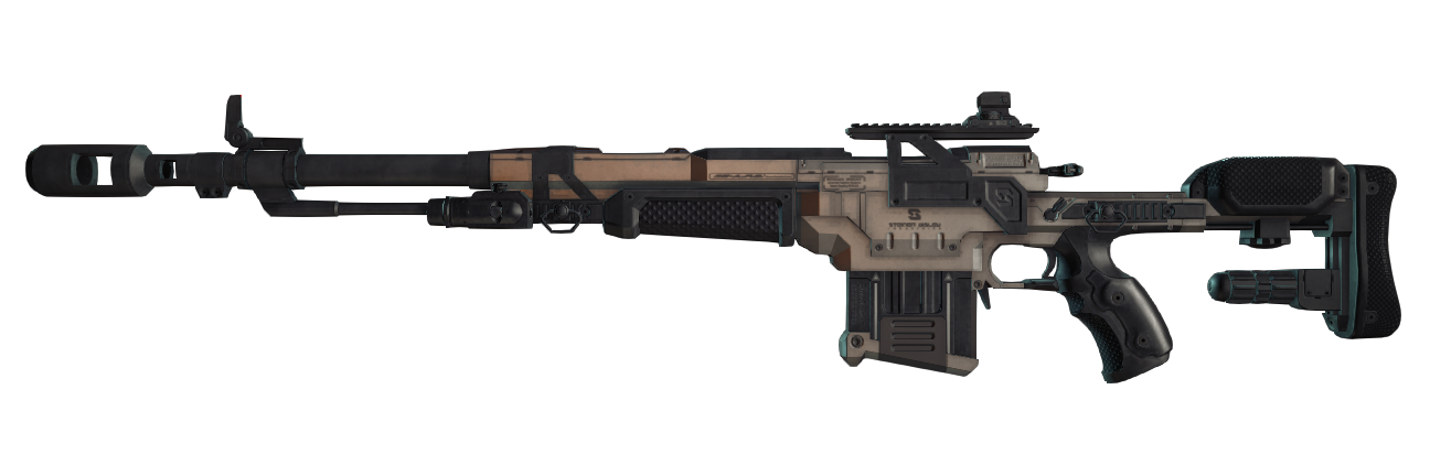 Deus Ex Silenced Sniper Rifle | Peatix