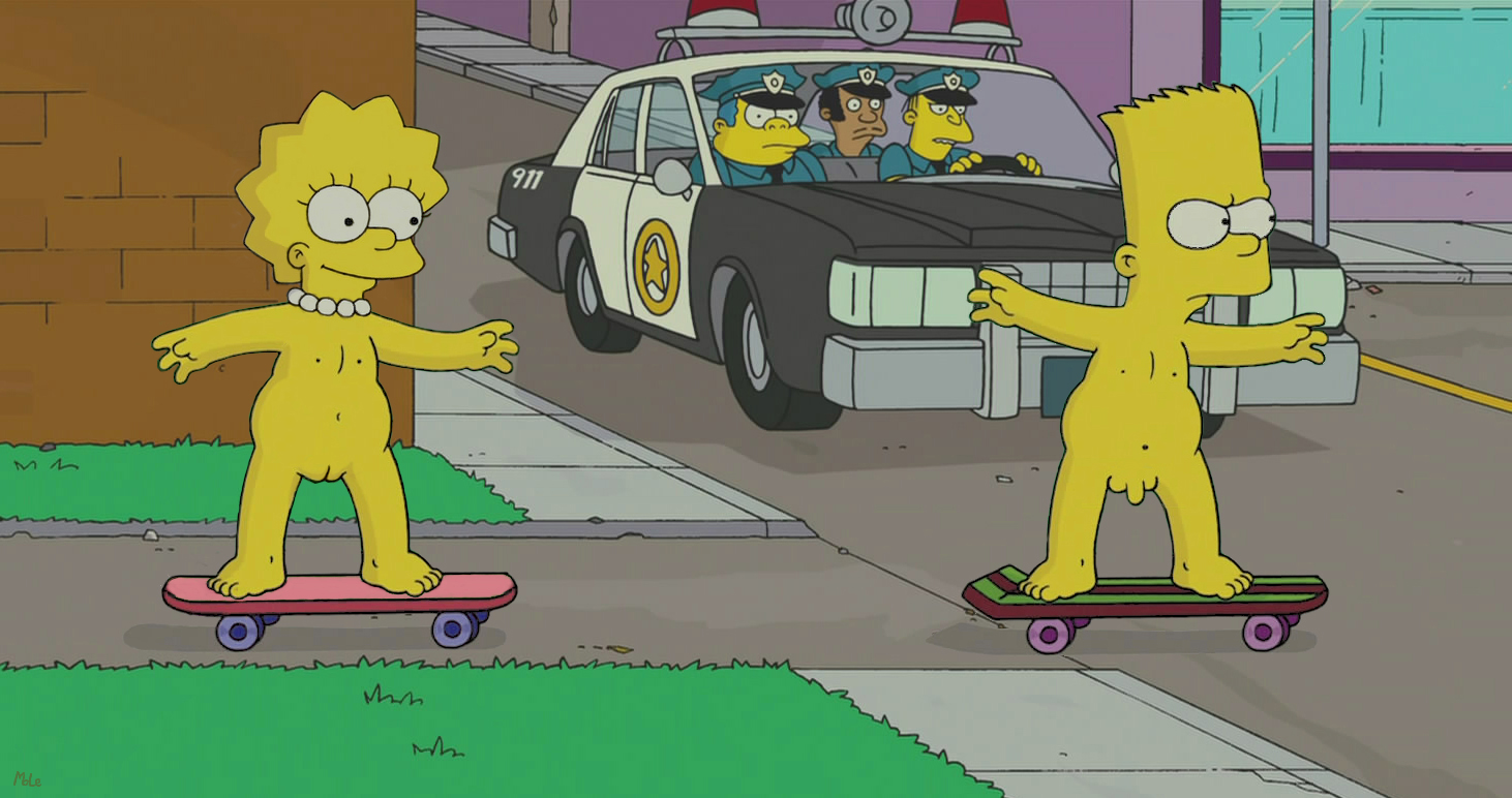 Bart And Lisa Simpsons Naked.