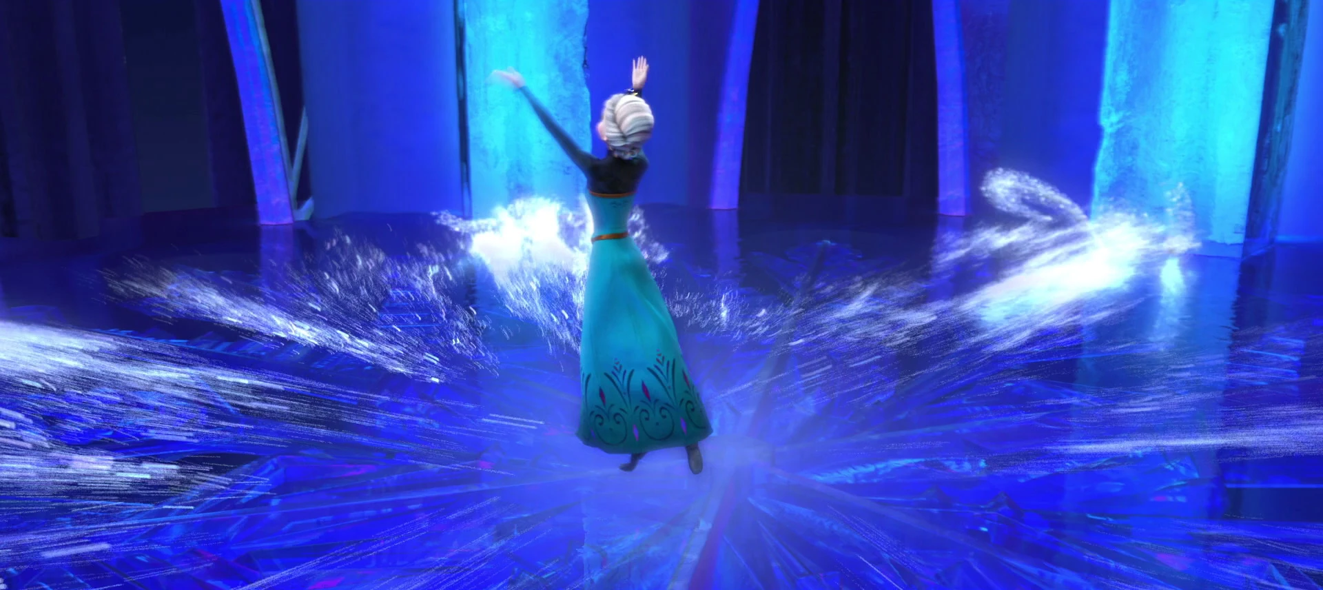 Image Elsa builds her ice palace ceiling.jpg Disney Wiki FANDOM