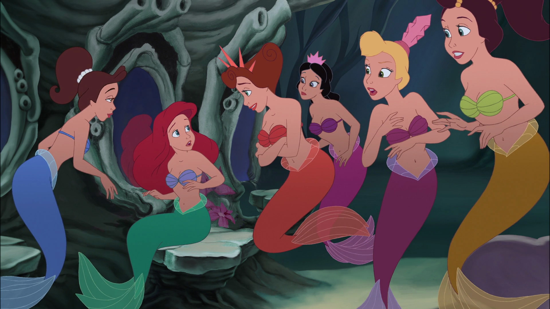 The Little Mermaid Ariel Carlotta Col Kink Disney Pregnant The Little Mermaid