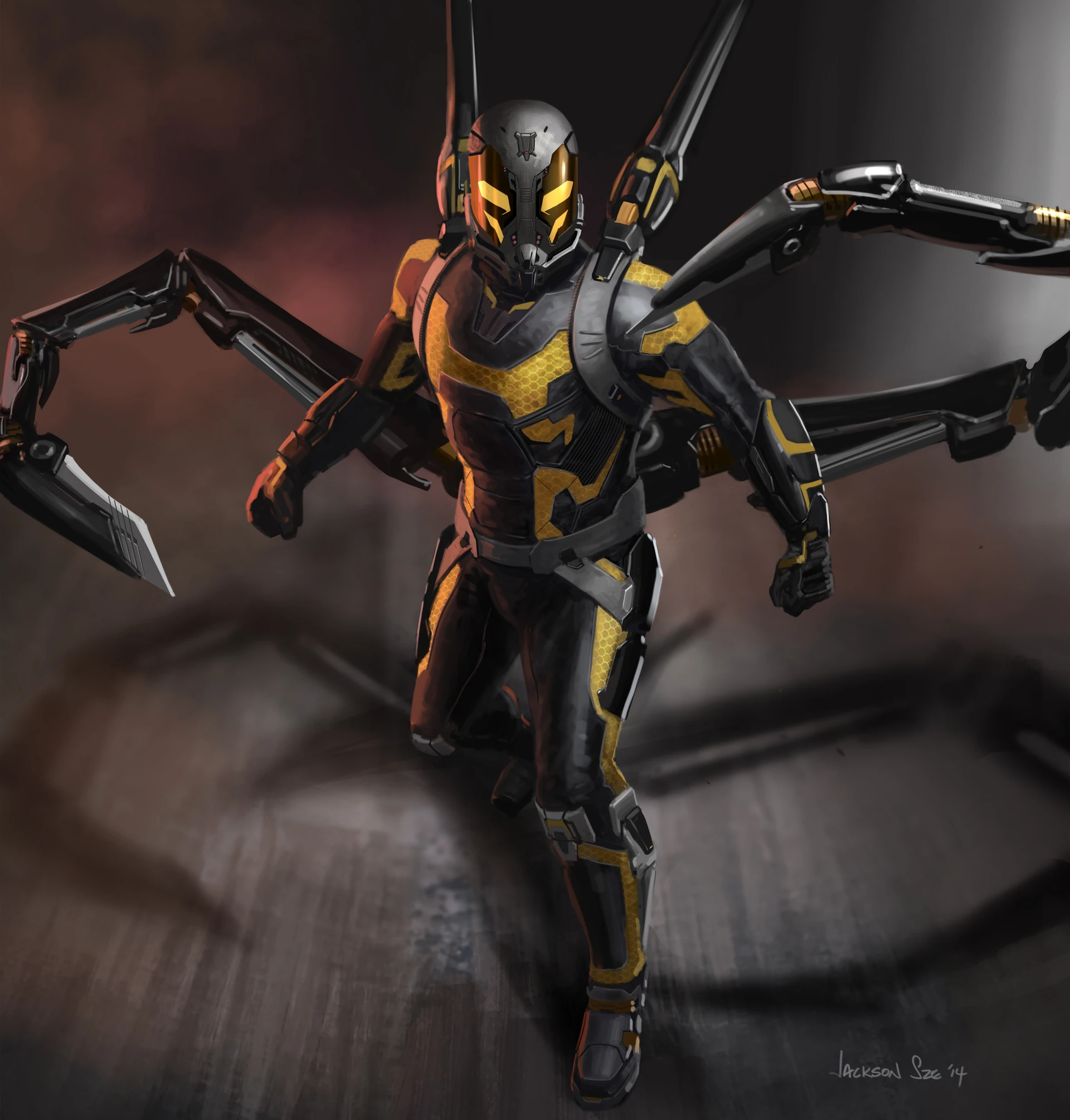 Image Yellow Jacket Concept Art.jpg Disney Wiki Fandom powered by