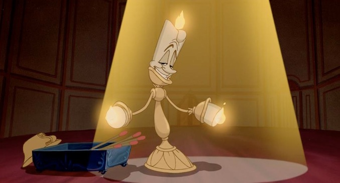 Image result for beauty and the beast lumiere