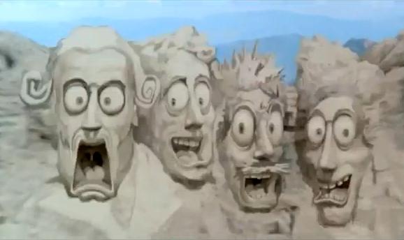 Image result for mt rushmore scared