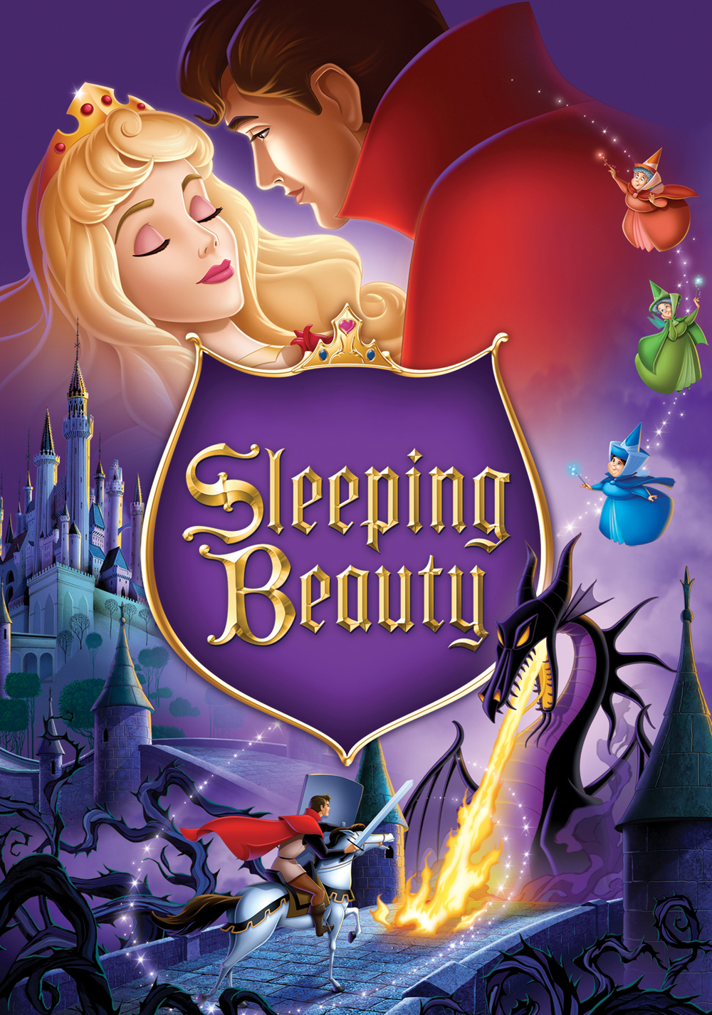 Image Sleeping Beauty textless poster.jpg Disney Wiki FANDOM