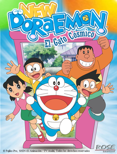 Resultado de imagen de doraemon. el gato cosmico poster serie