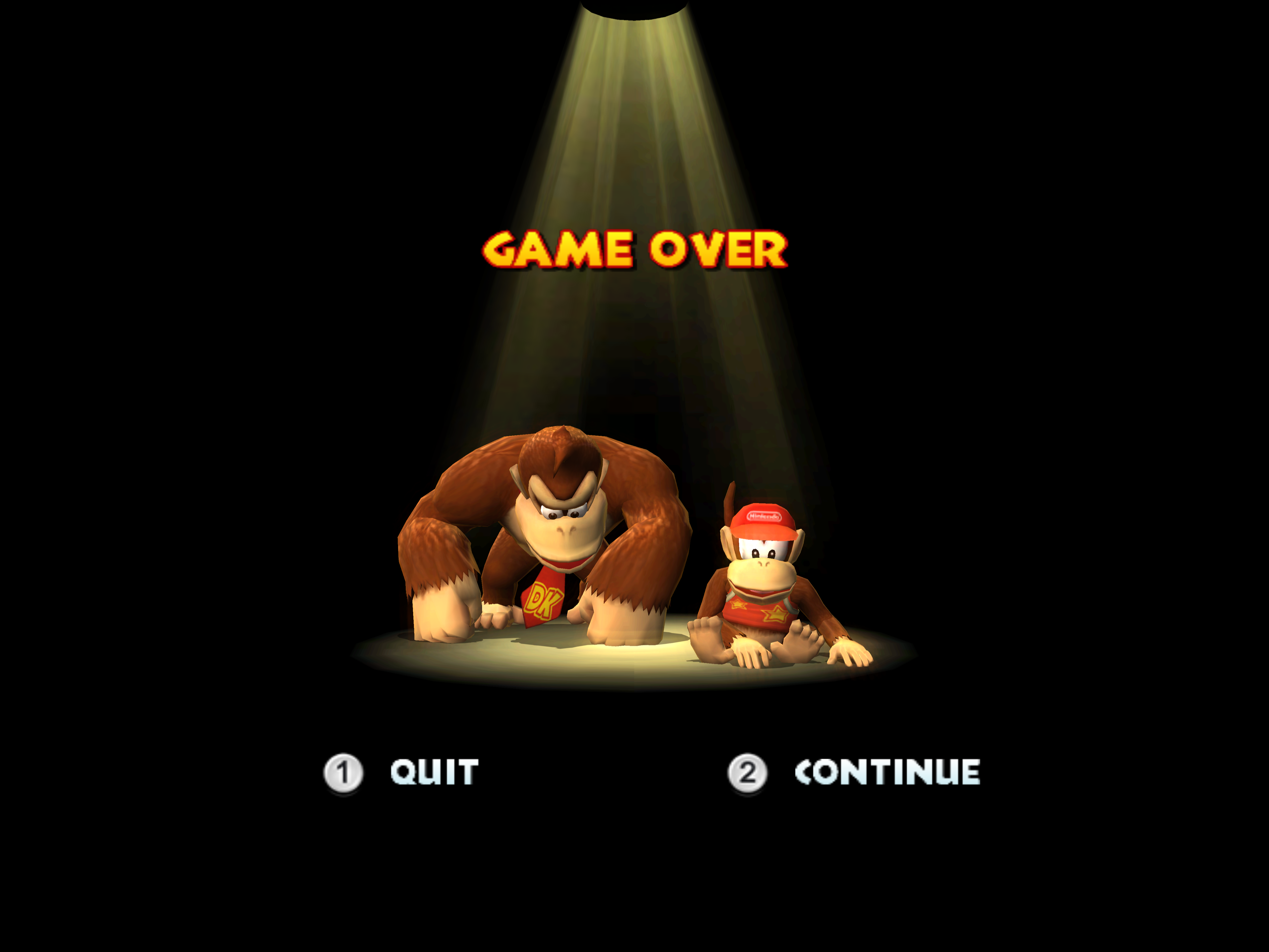 Game Over Screens Donkey Kong Wiki FANDOM powered by Wikia