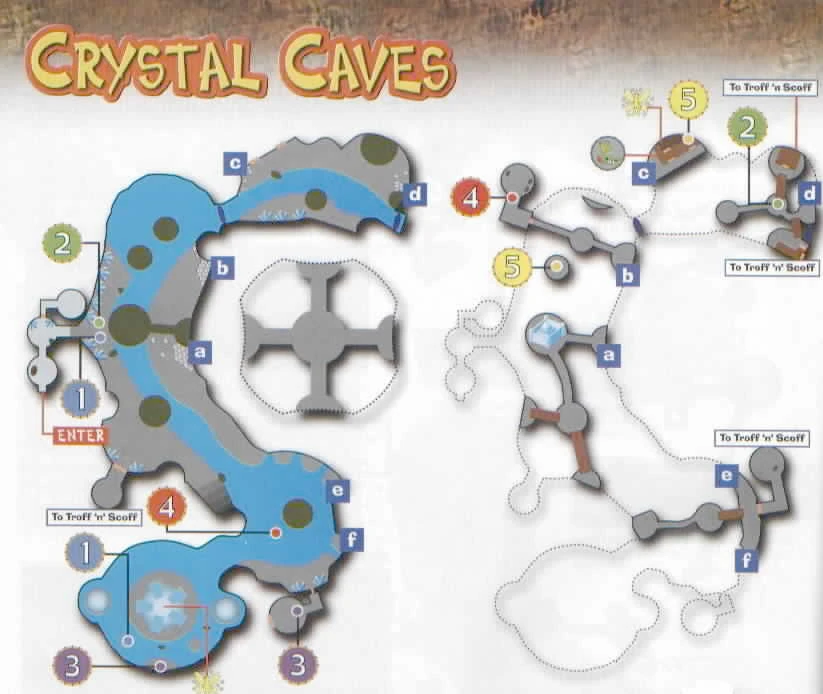 Image Crystal caves map.jpg Donkey Kong Wiki Fandom powered by Wikia