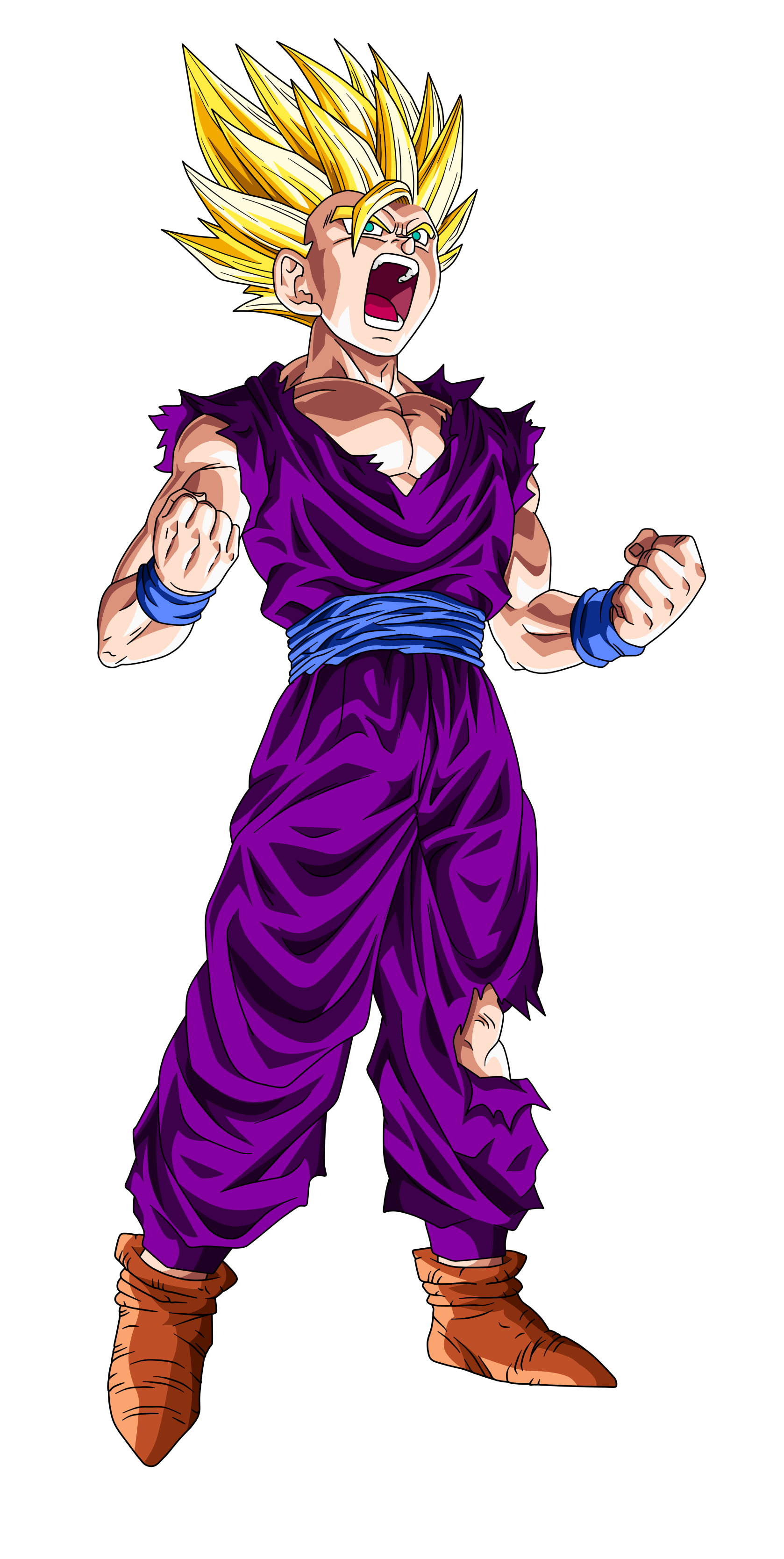 Gohan Super Saiyajin 2 | Dragon Ball Wiki | FANDOM powered by Wikia
