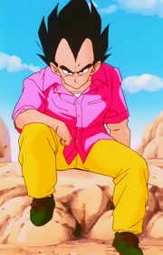 Vegeta aspetta l'arrivo di Goku.png