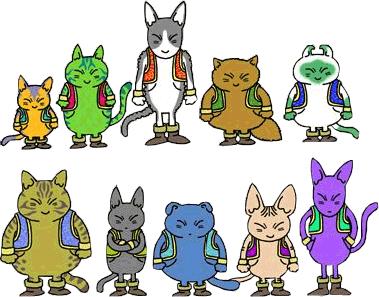 Chủng tộc mèo Neko Majin