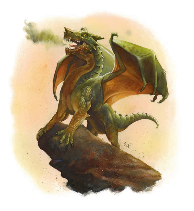 Green Dragon (Dungeons & Dragons) Dragons Fandom powered by Wikia