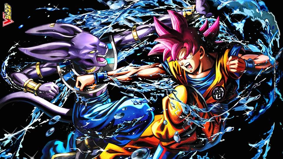 Image Goku vs Beerus wallpaper.png Dragon Universe Wikia FANDOM powered by Wikia