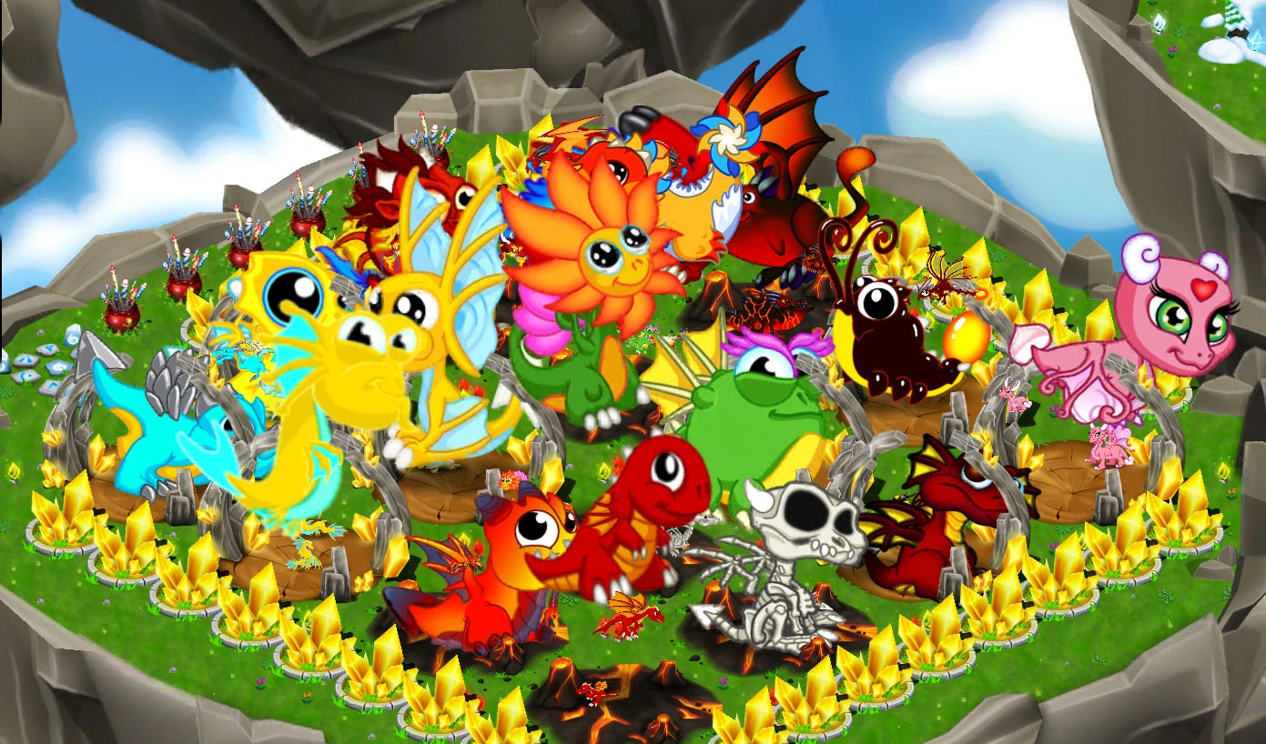 Image Huge baby dragons.jpg DragonVale Wiki FANDOM powered by Wikia