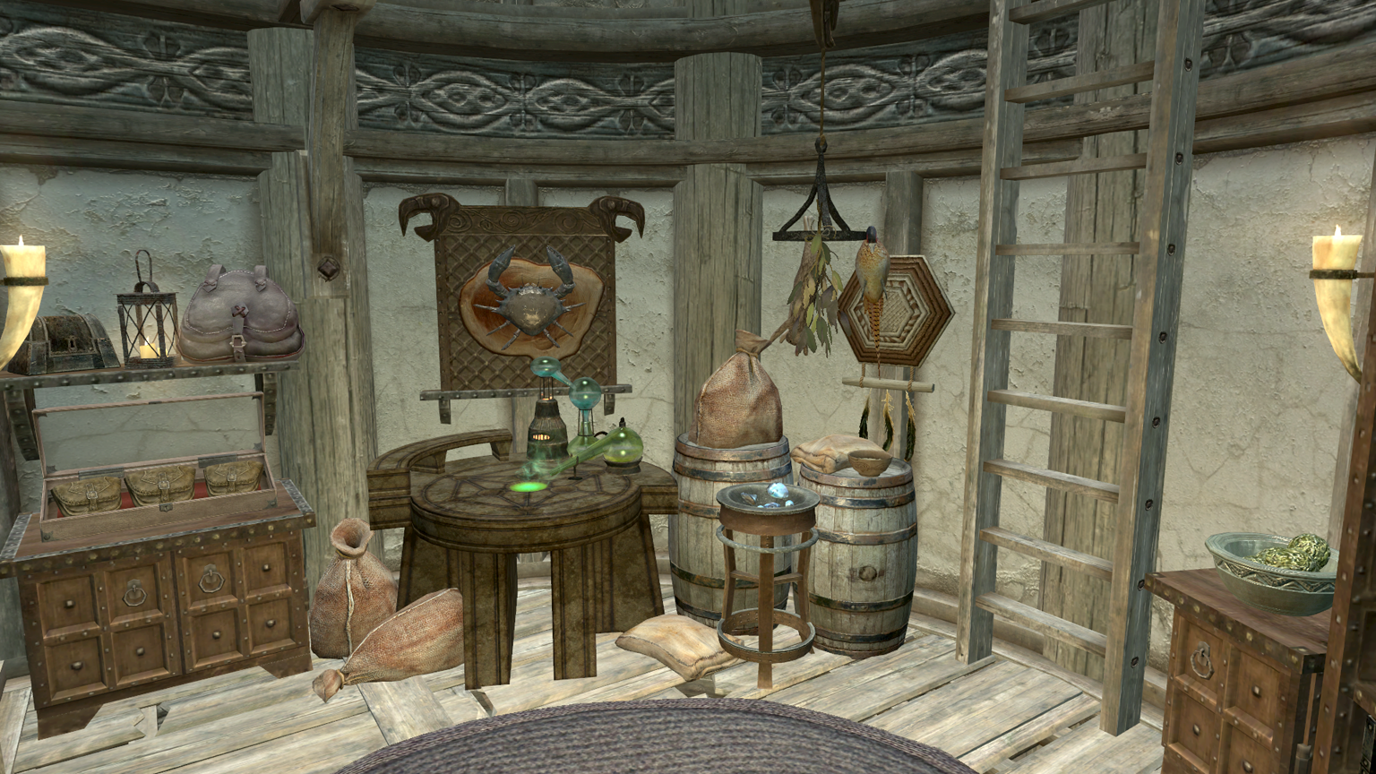Skyrim House Trophy Room Skyrim House Trophy Room