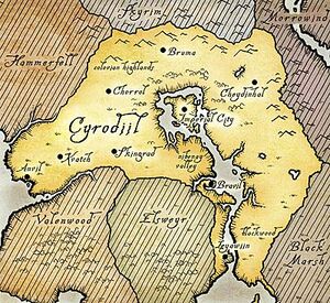 Cyrodiil map Oblivion