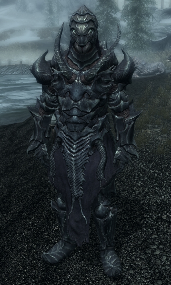 Image result for falmer heavy armor with shellbug helmet