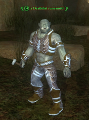 A Deathfist runesmith