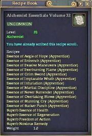 Alchemist Essentials Volume 32