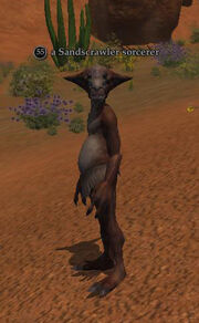 A Sandscrawler sorcerer