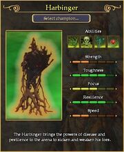 Harbinger arena stats