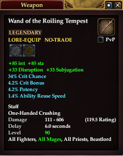 Wand of the Roiling Tempest