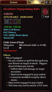 Occultist's Depopulating Robe