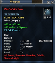 Zim'za'ai's Bow