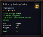 Halfling private rank ring